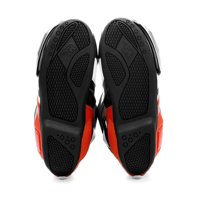 Bottes de motocross PRO-BIKER T1 en cuir, imperméables, photo 3