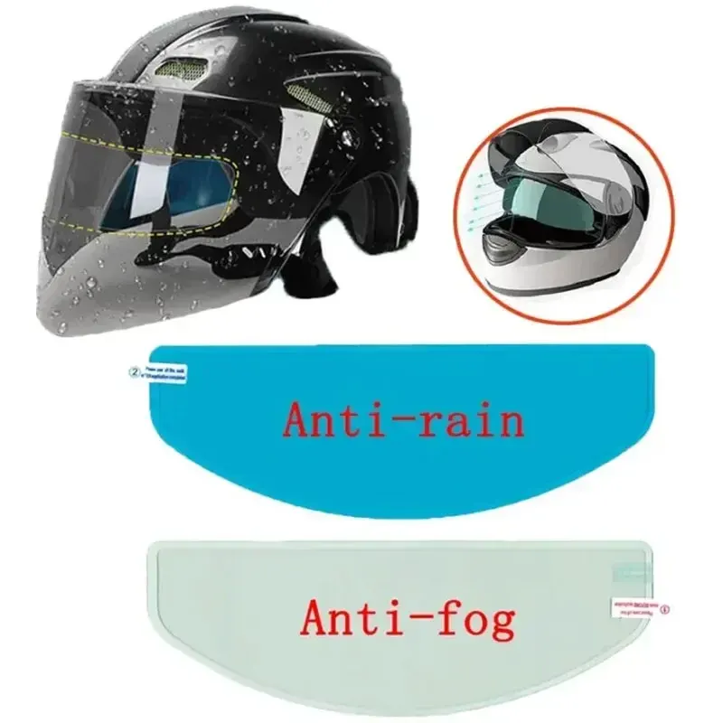 Film anti-buée ou anti-pluie universel pour visière de casque, photo 2