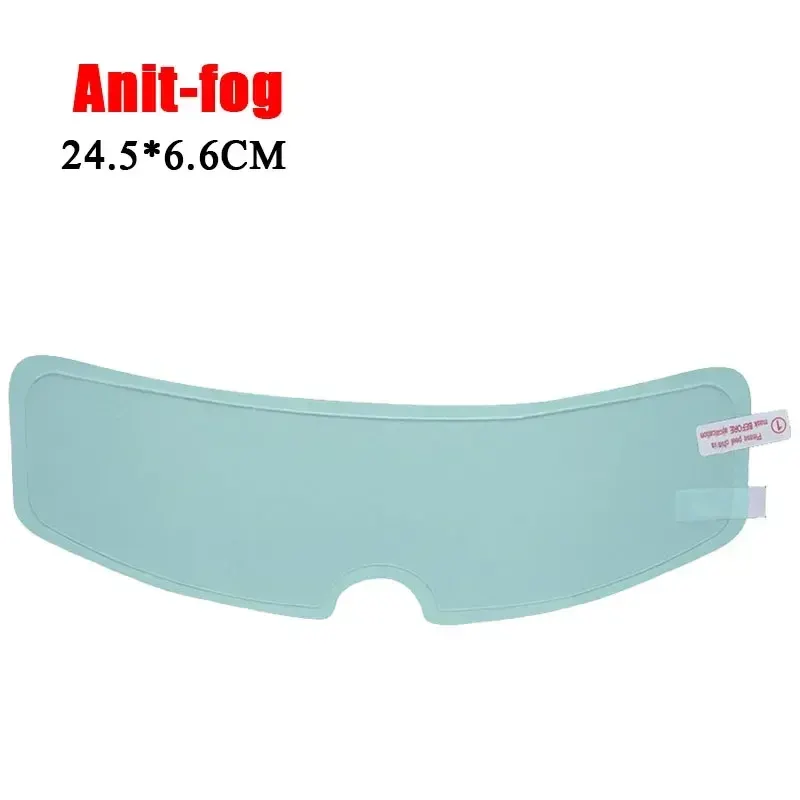 Film anti-buée ou anti-pluie universel pour visière de casque, type Anti-buée (intérieur)