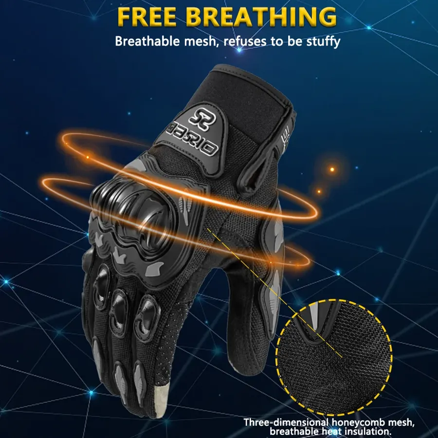 Gants moto respirants antidérapants, photo 2