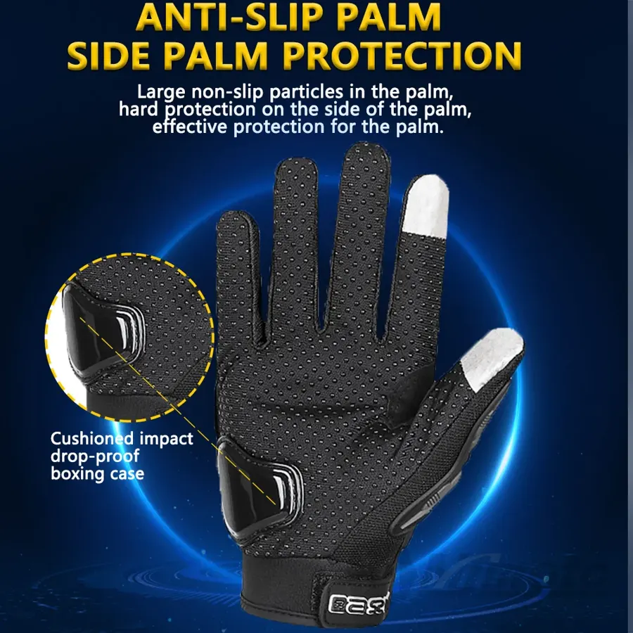Gants moto respirants antidérapants, photo 4