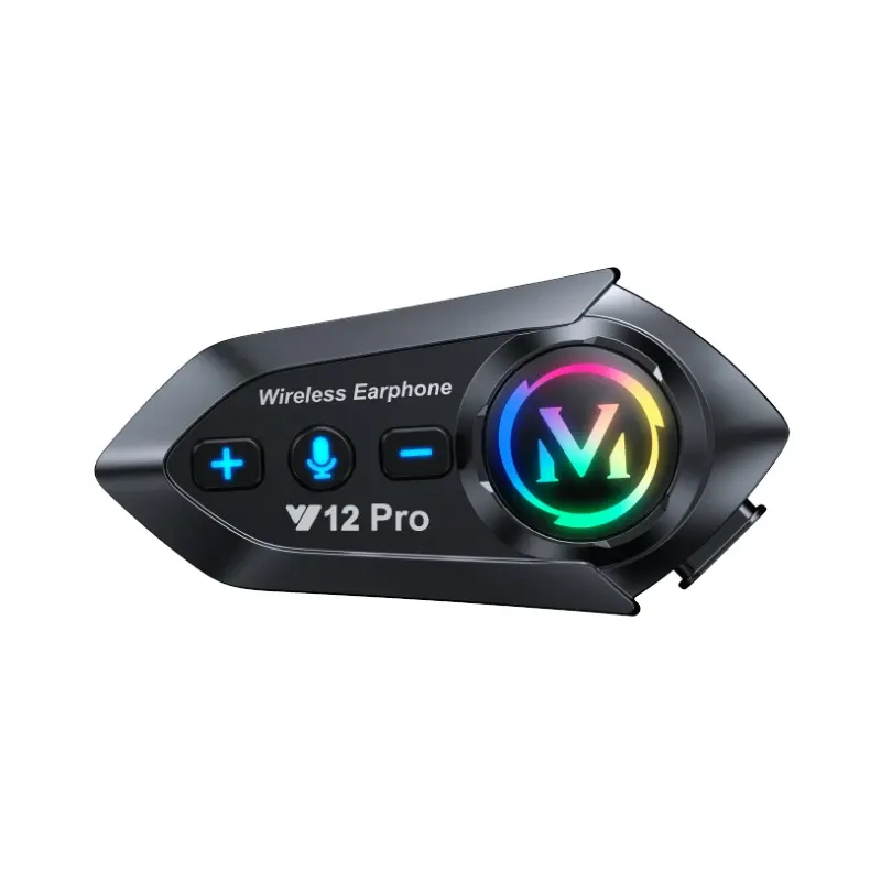 Kit Bluetooth casque moto Y12 Pro (solo ou duo, 500 m), photo 6