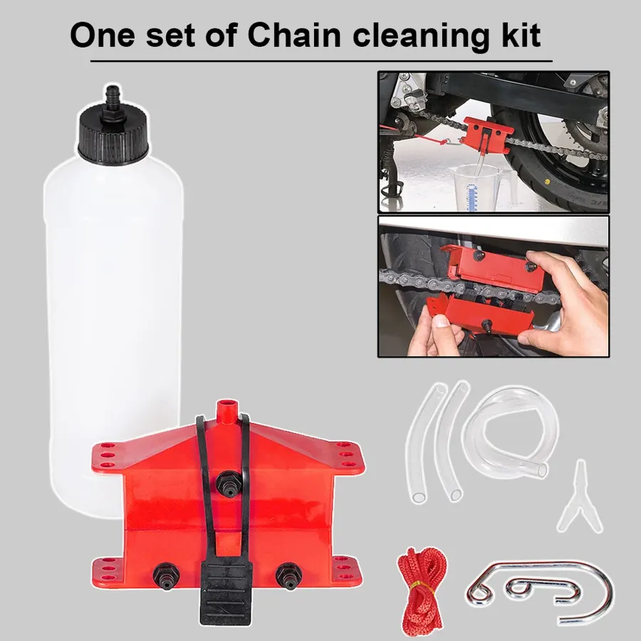 Kit de nettoyage et de graissage de chaîne moto, photo 2