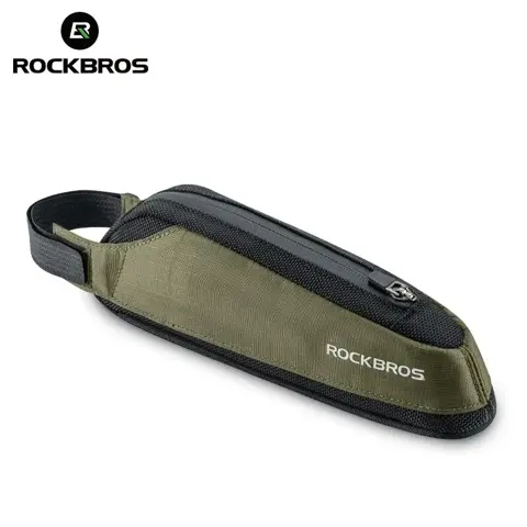 Sacoche de cadre vélo ROCKBROS réfléchissante, tube supérieur ou inférieur