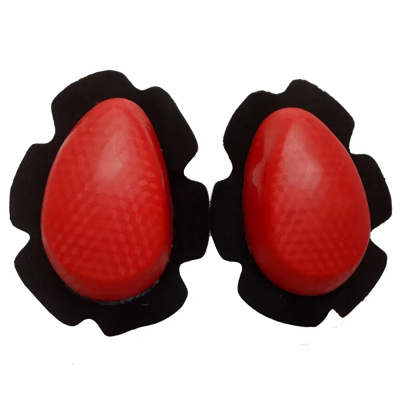 Sliders de genou moto piste en POM, fixation velcro (la paire)