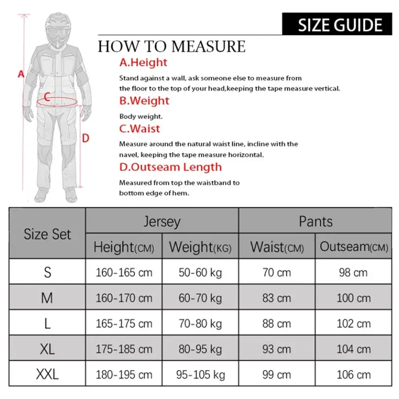 Tenue de motocross maillot + pantalon, 6 coloris, photo 5