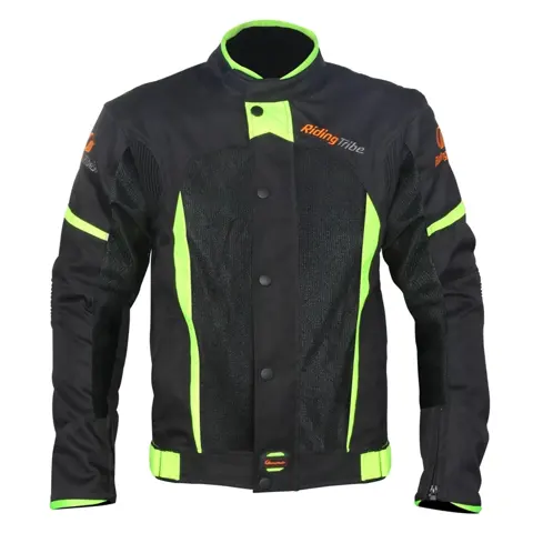 Veste moto d'été respirante Riding Tribe, doublure imperméable amovible
